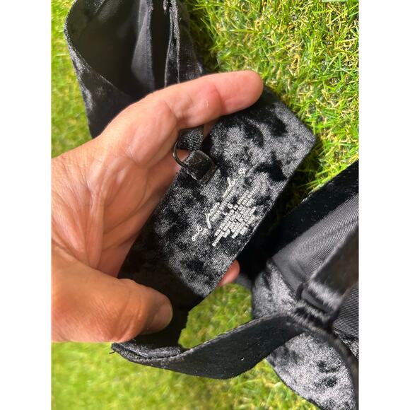 Urban‎ Outfitters Out From Under Velvet Bralette Triangle Soft Stretch Size L - Picture 5 of 7